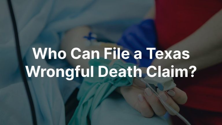 Can A Sibling File A Wrongful Death Lawsuit In Texas?